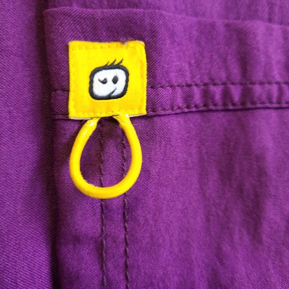 Spread Good Cheer Woman's Scrub Pants, Size: Small Color: Purple - Picture 8 of 12